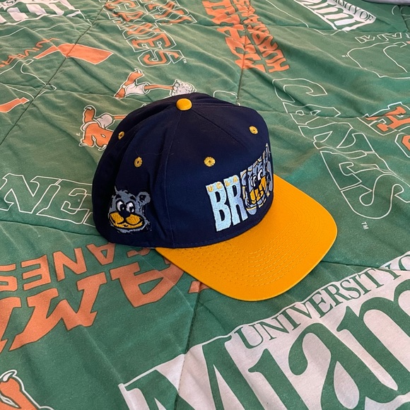 VTG UCLA Bruins #1 Apparel Snapback Hat - Picture 2 of 8